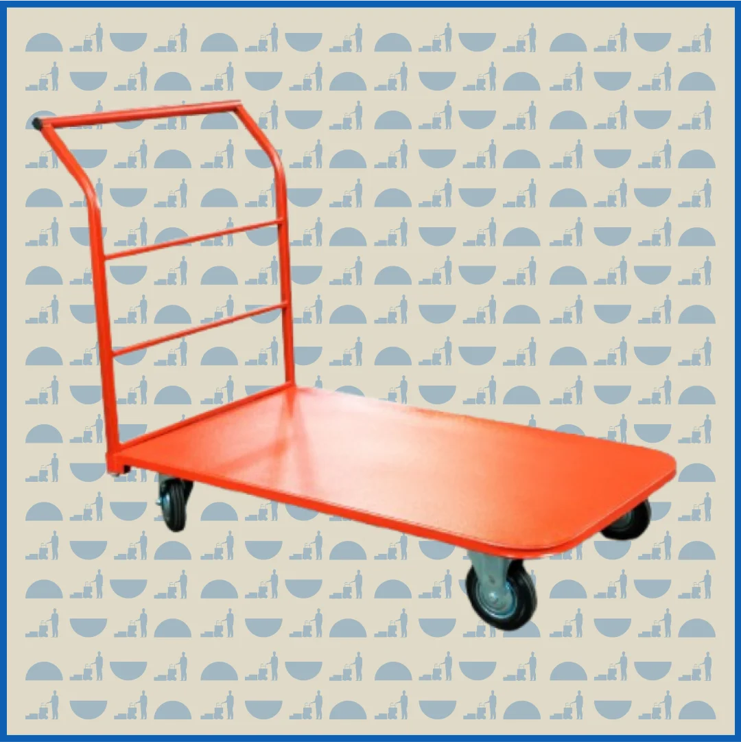 Тележка платформенная HUNTERPARTS ТП-3 (700x1200) г/п 555 кг (200 мм)
