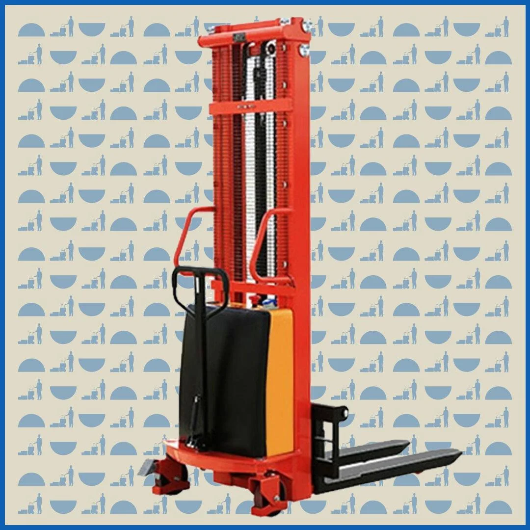Штабелер с электроподъемом HUNTERPARTS SPN1025, в/п 2500мм; г/п 1000кг