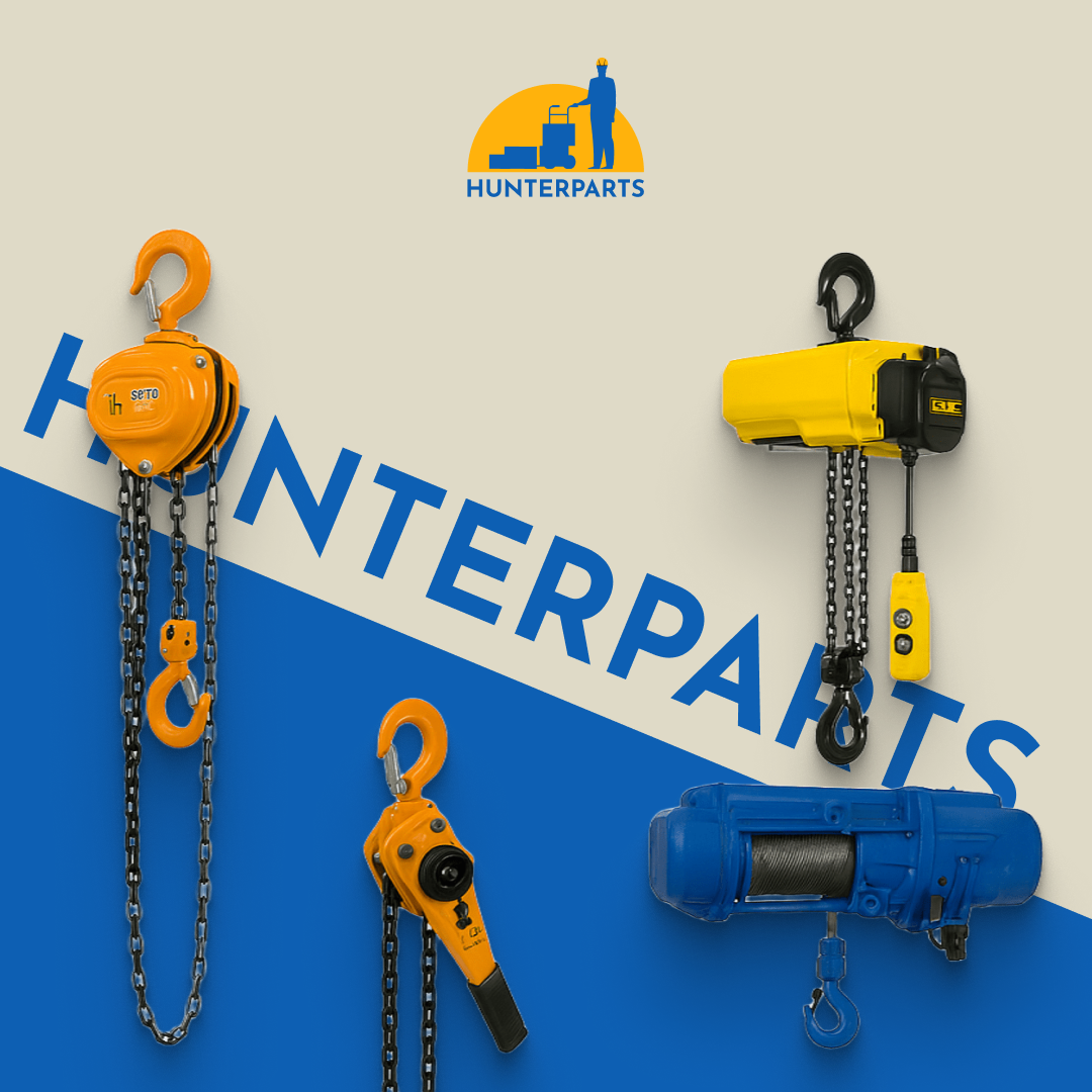 Тали ручные и электрические HUNTER PARTS: качественное подъемное оборудование для Вашего склада
