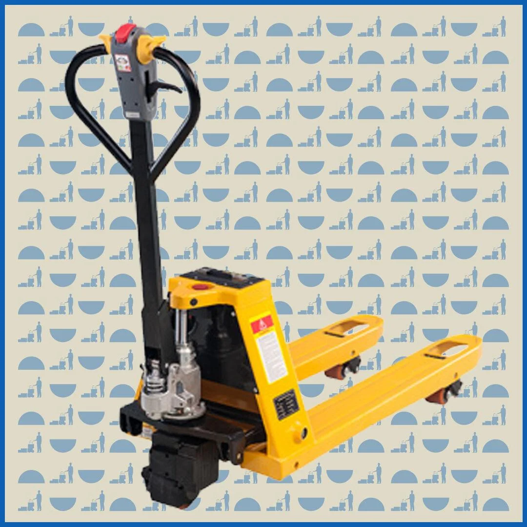 Тележка гидравлическая с электропередвижением HUNTERPARTS г/п 1800 PPT18H без аккумулятора