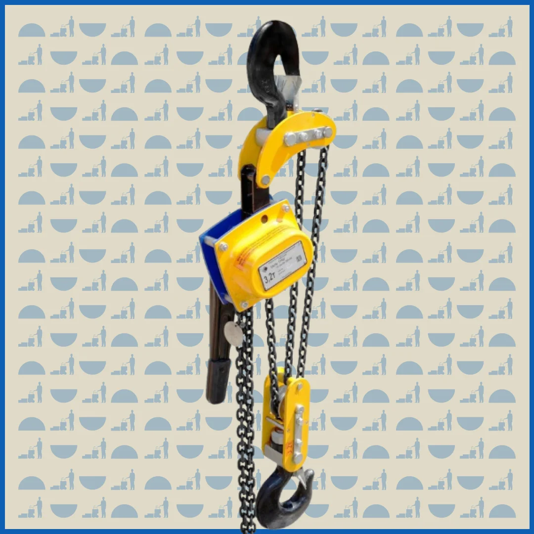 Таль ручная шестеренная рычажная HUNTERPARTS ТРШСРп 3,2 т 9 м