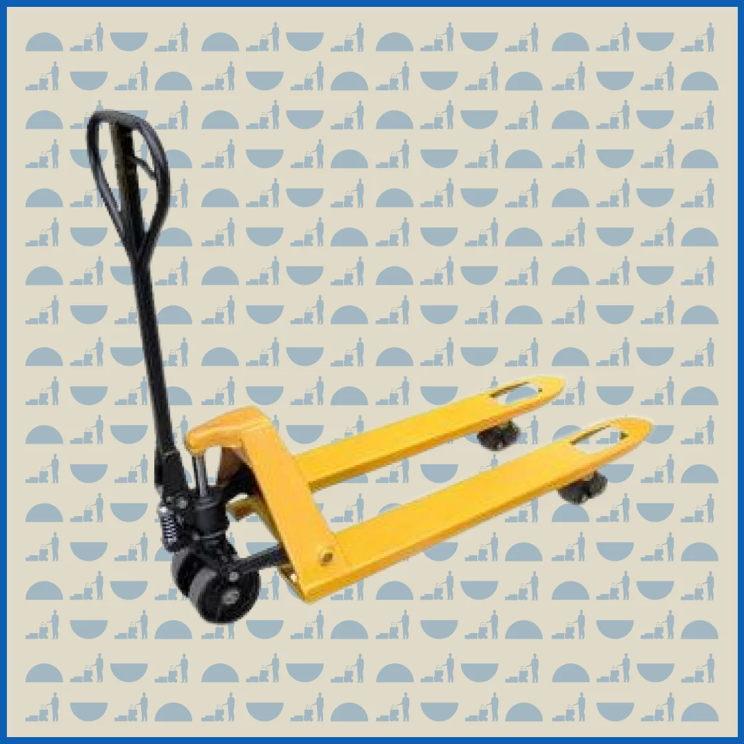Тележка гидравлическая HUNTERPARTS 2500 кг 1150 мм RHP(BF) (нейлоновые колеса)