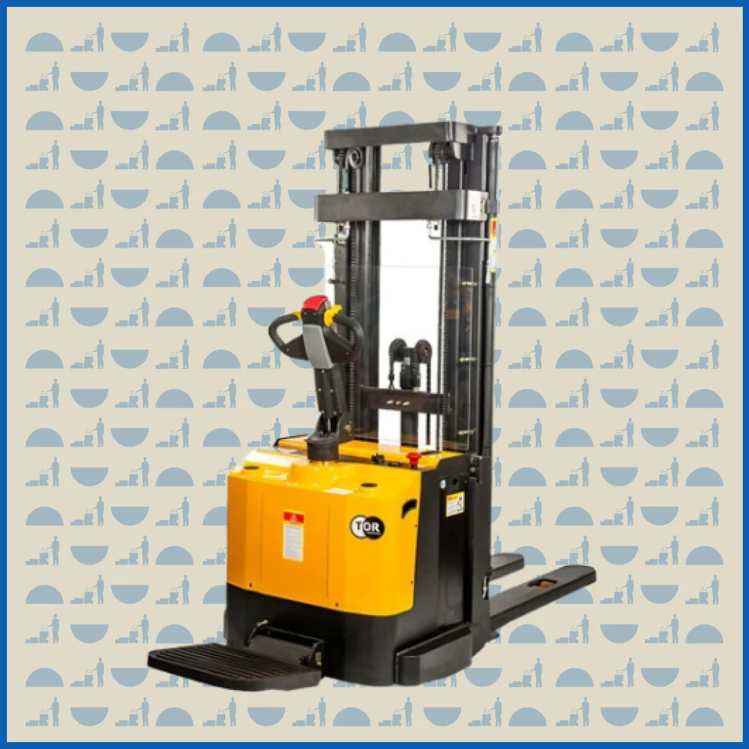 Штабелер самоходный 1,5 т 4,0 м HUNTERPARTS ES15DE (с платформой)