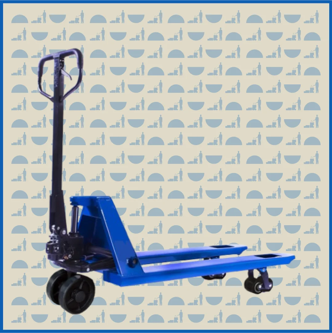 Тележка гидравлическая HUNTERPARTS 2500 кг 1150 мм RHP (резиновое колесо)