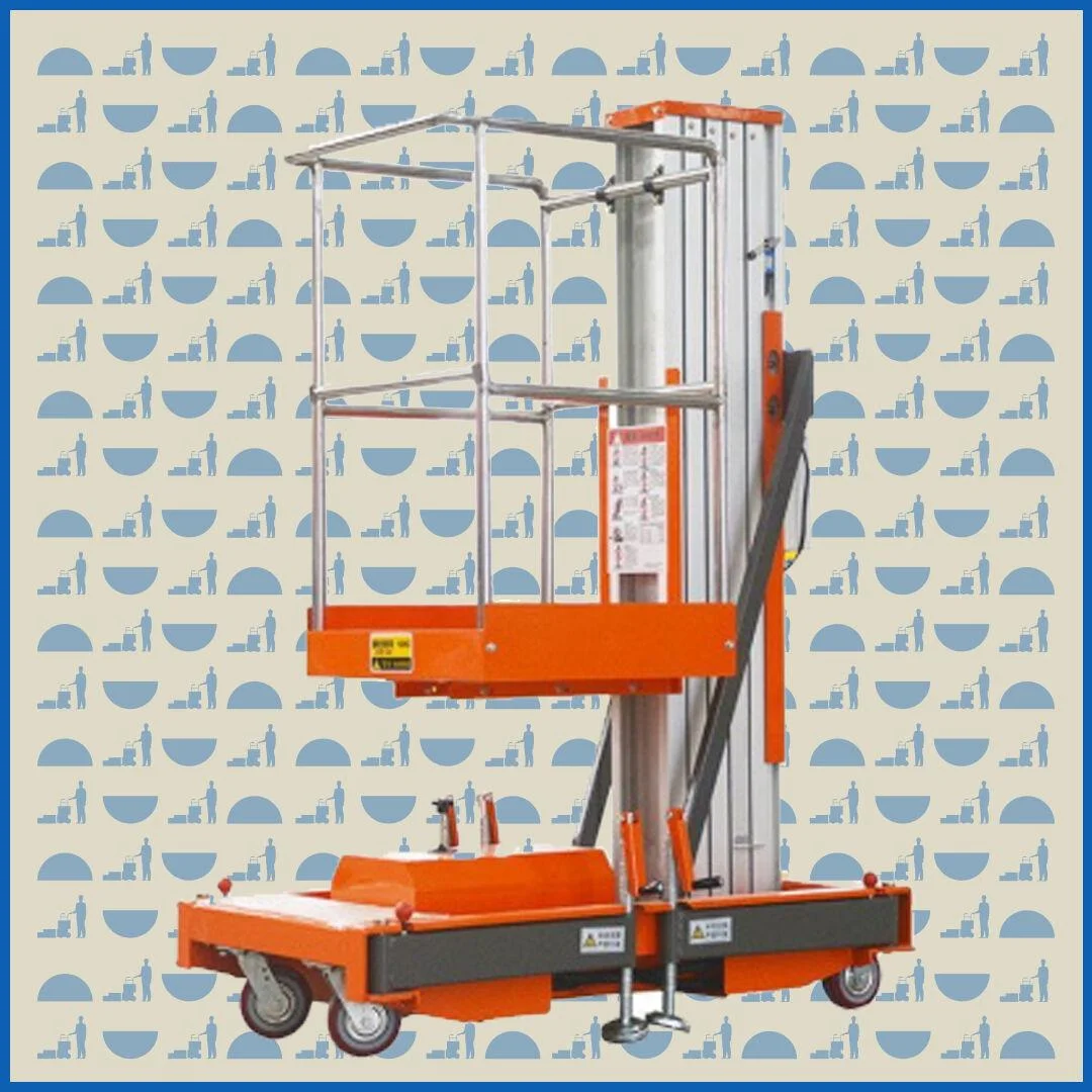 Подъемник мачтовый телескопический 125 кг 4 м HUNTERPARTS GTWY4-100 DC 1-мачтовый (автономный) (G)