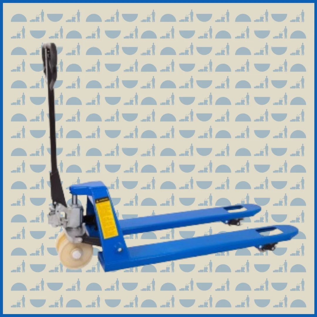 Тележка гидравлическая HUNTERPARTS 2500 кг 1150 мм RHP (нейлоновые колеса)