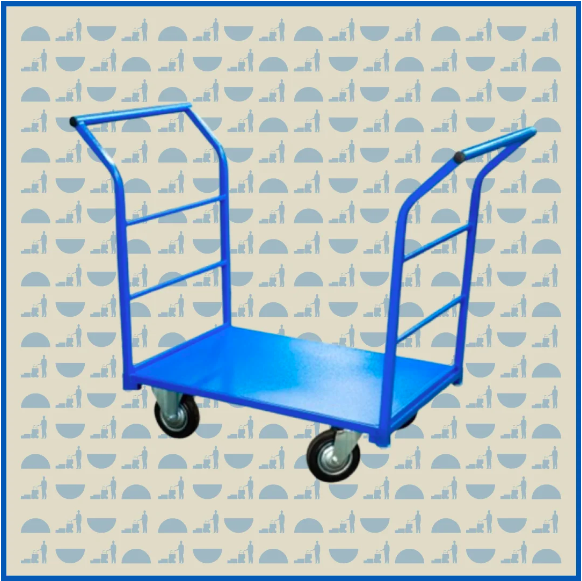 Тележка платформенная HUNTERPARTS ТП 700 (750х1400) (без колес)