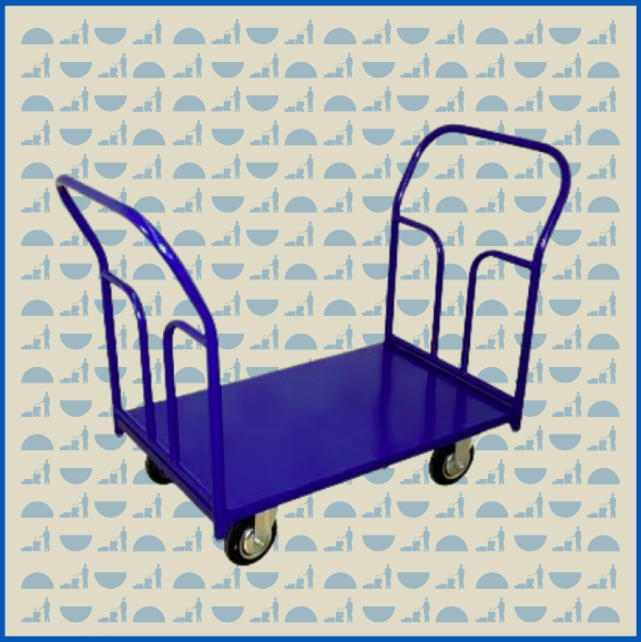 Тележка платформенная HUNTERPARTS ТПС 700х1200 мм (без колес)