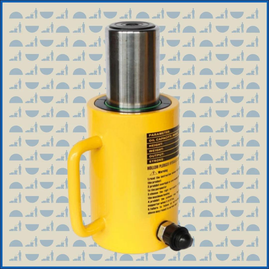 Домкрат гидравлический грузовой HUNTERPARTS ДУ100П50 (HHYG-10050) 100 т
